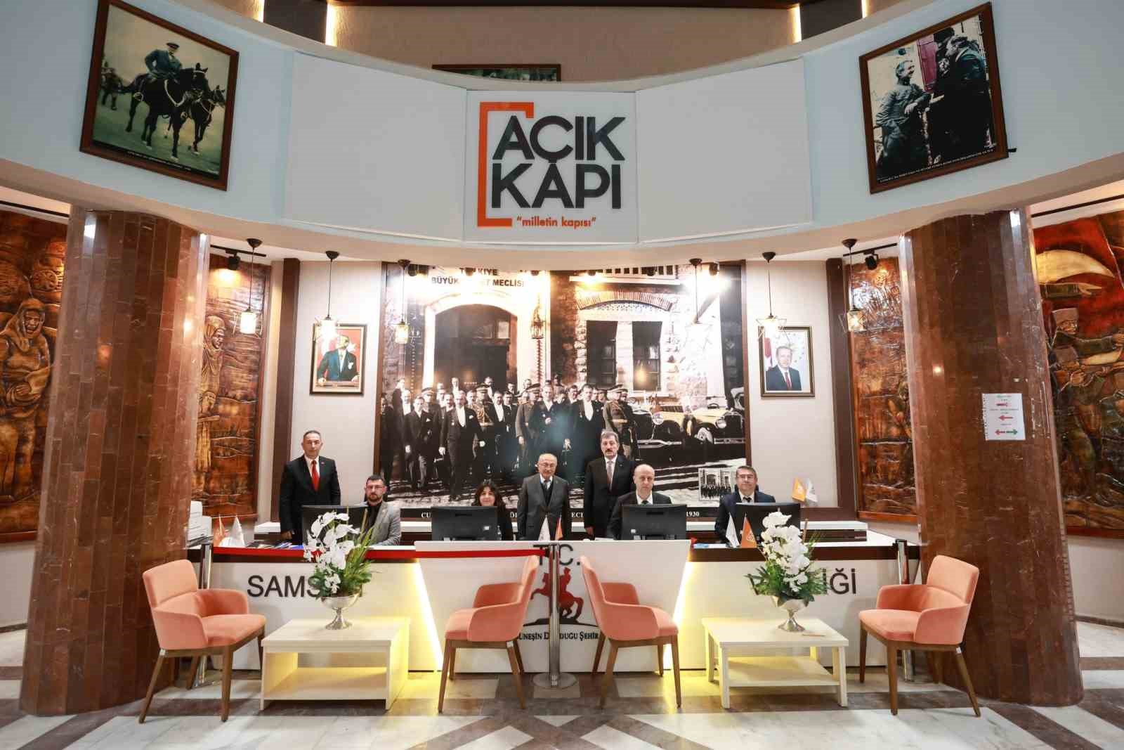 Samsun’da 3 bin 222 vatandaş Açık Kapı’ya başvurdu, tümü sonuçlandı
