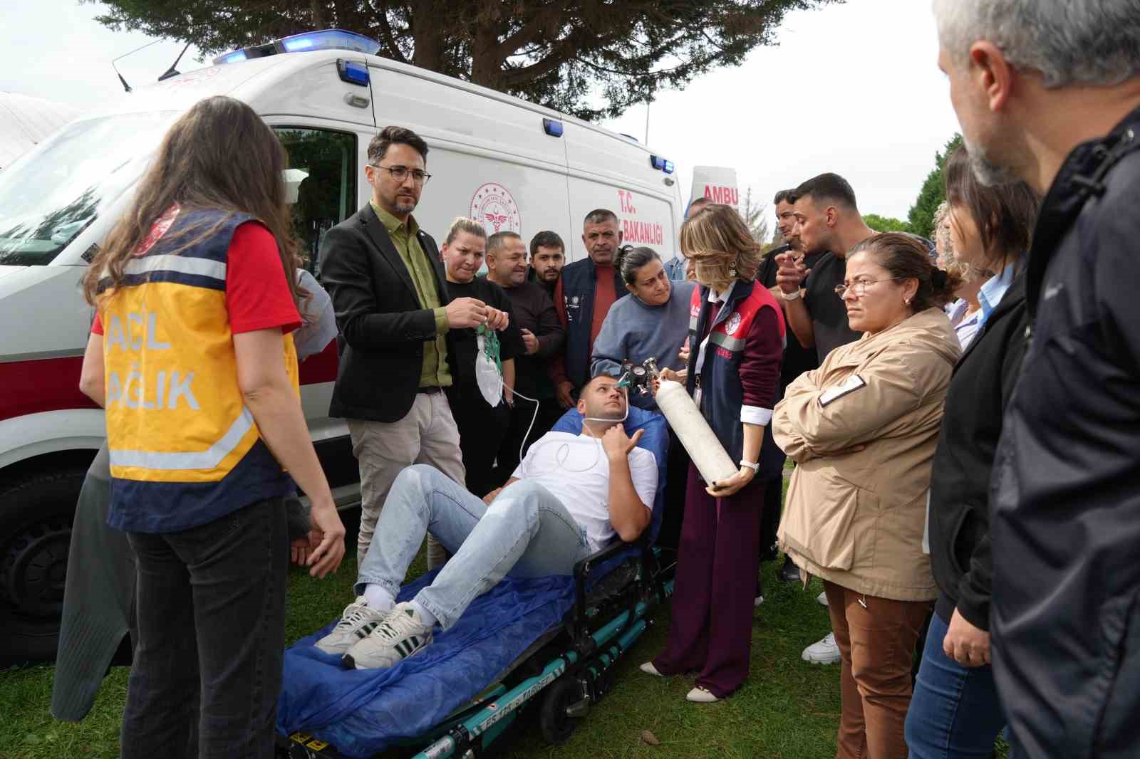 Samsun’da işitme engellilere yönelik ilk yardım farkındalık eğitimi
