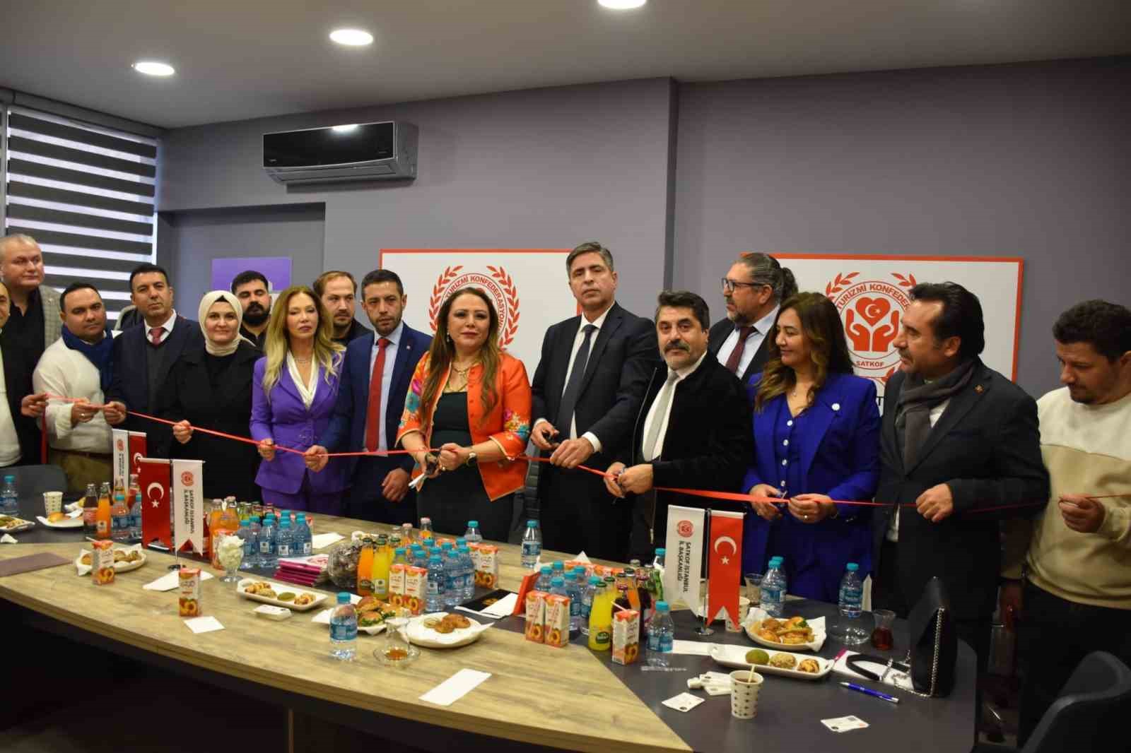 SATKOF İstanbul İl Temsilciliği törenle açıldı
