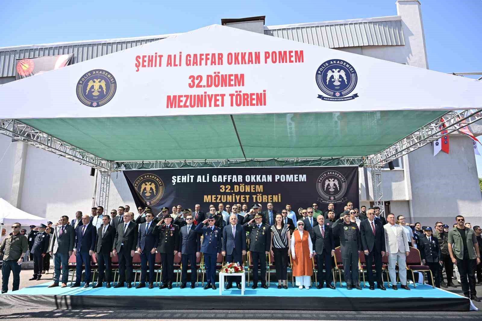 Şehit Ali Gaffar Okkan POMEM’de 32. dönem mezuniyet töreni düzenlendi
