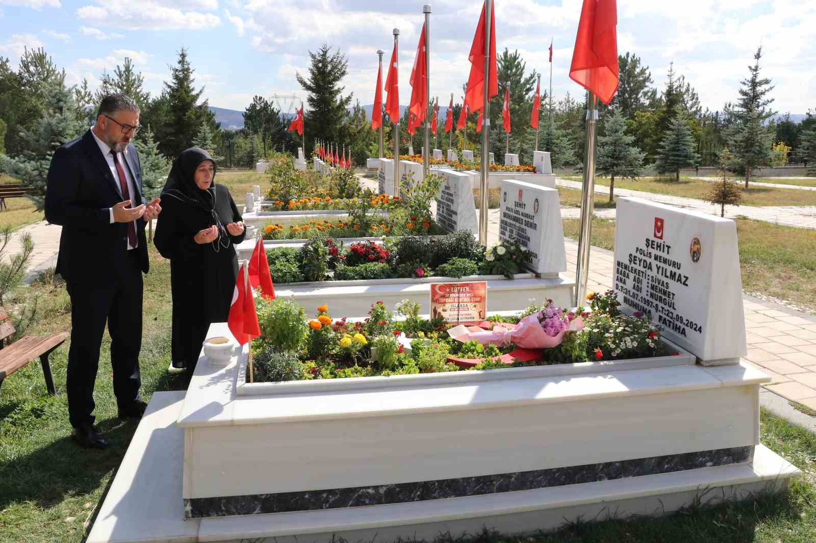 Şehit polis memuru Şeyda Yılmaz genç kızlara örnek oldu
