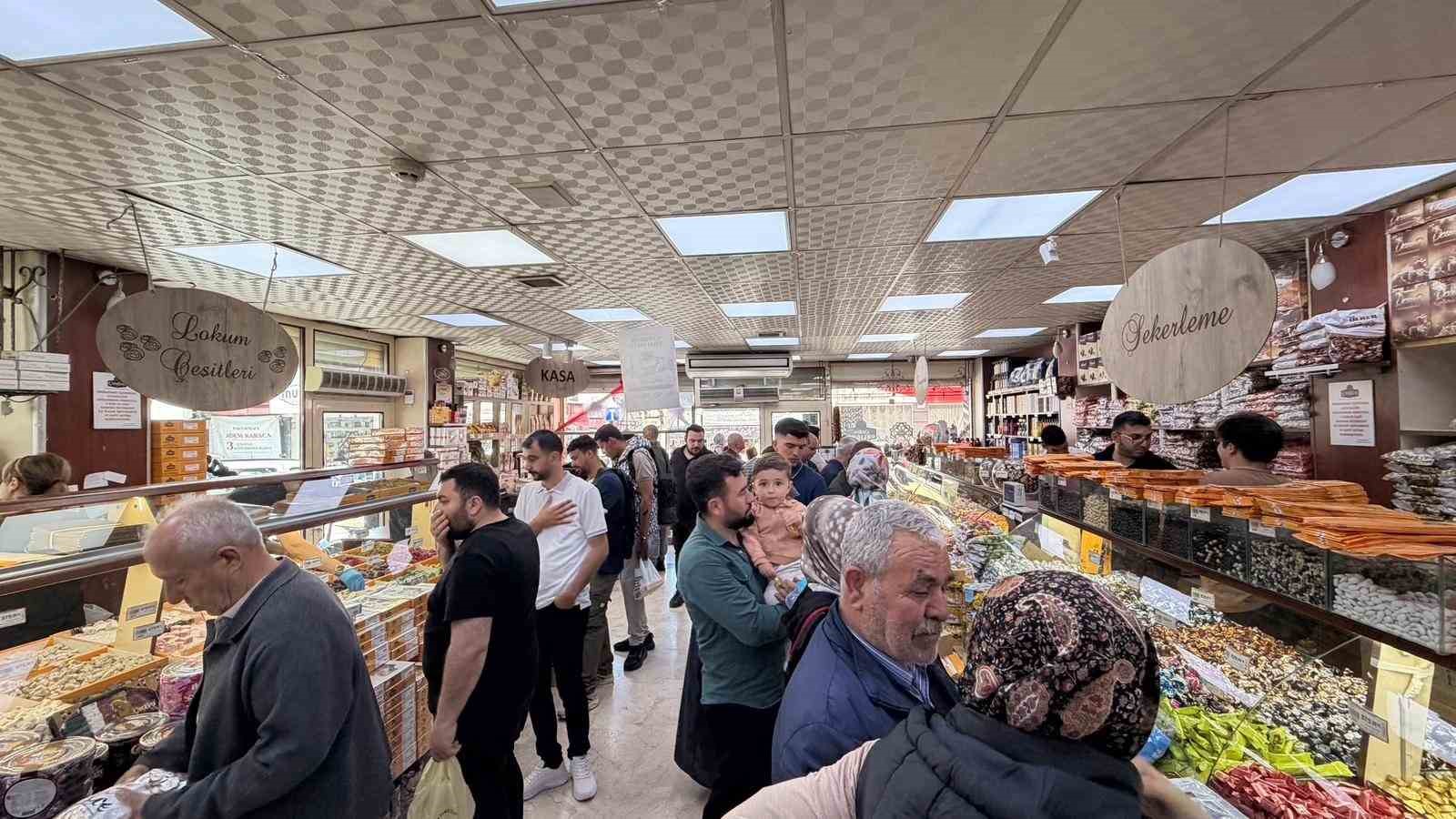 Şekercilerde ’bayram’ yoğunluğu
