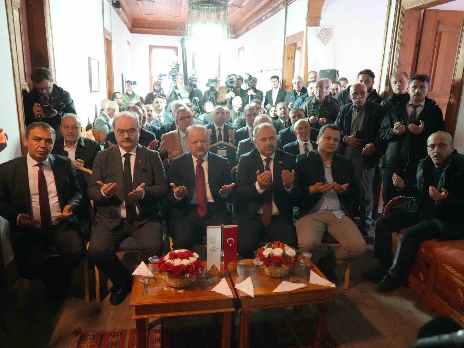 Şeyh Şaban-ı Veli dualarla anıldı
