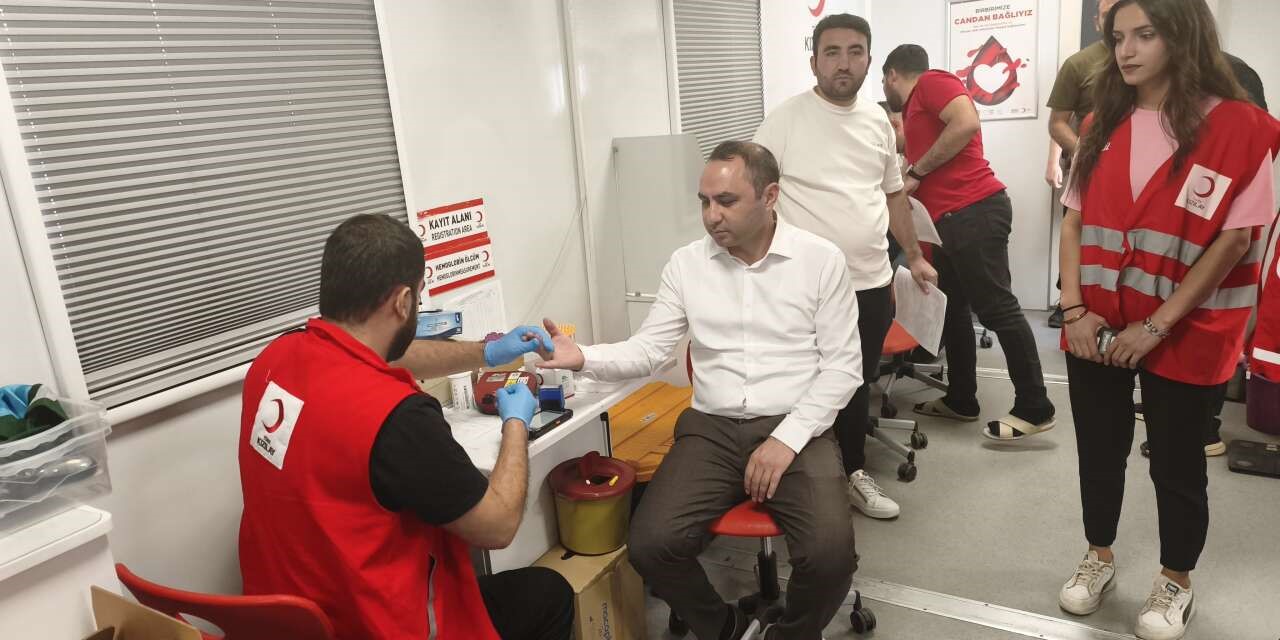 Silopi Kaymakamı Partal’dan kan bağışı çağrısı
