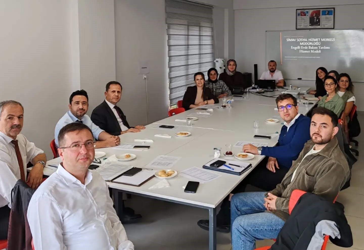 Simav’da sosyal hizmetler için iş birliği toplantısı
