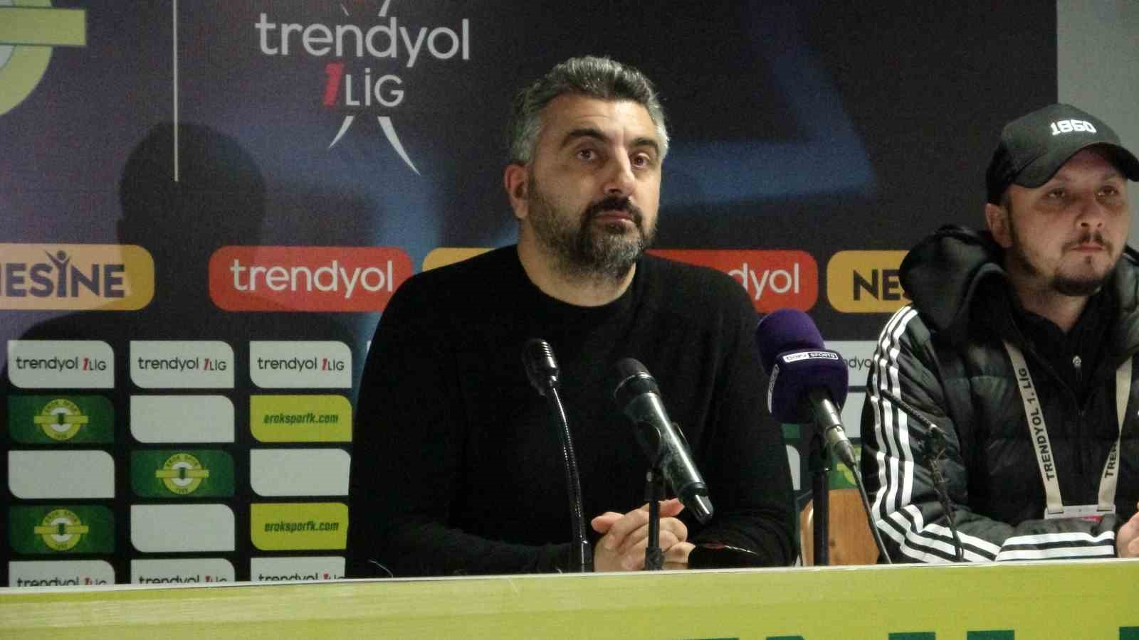 Sinan Kaloğlu: "Amacımız play-off’lardan Süper Lig’e çıkmak"
