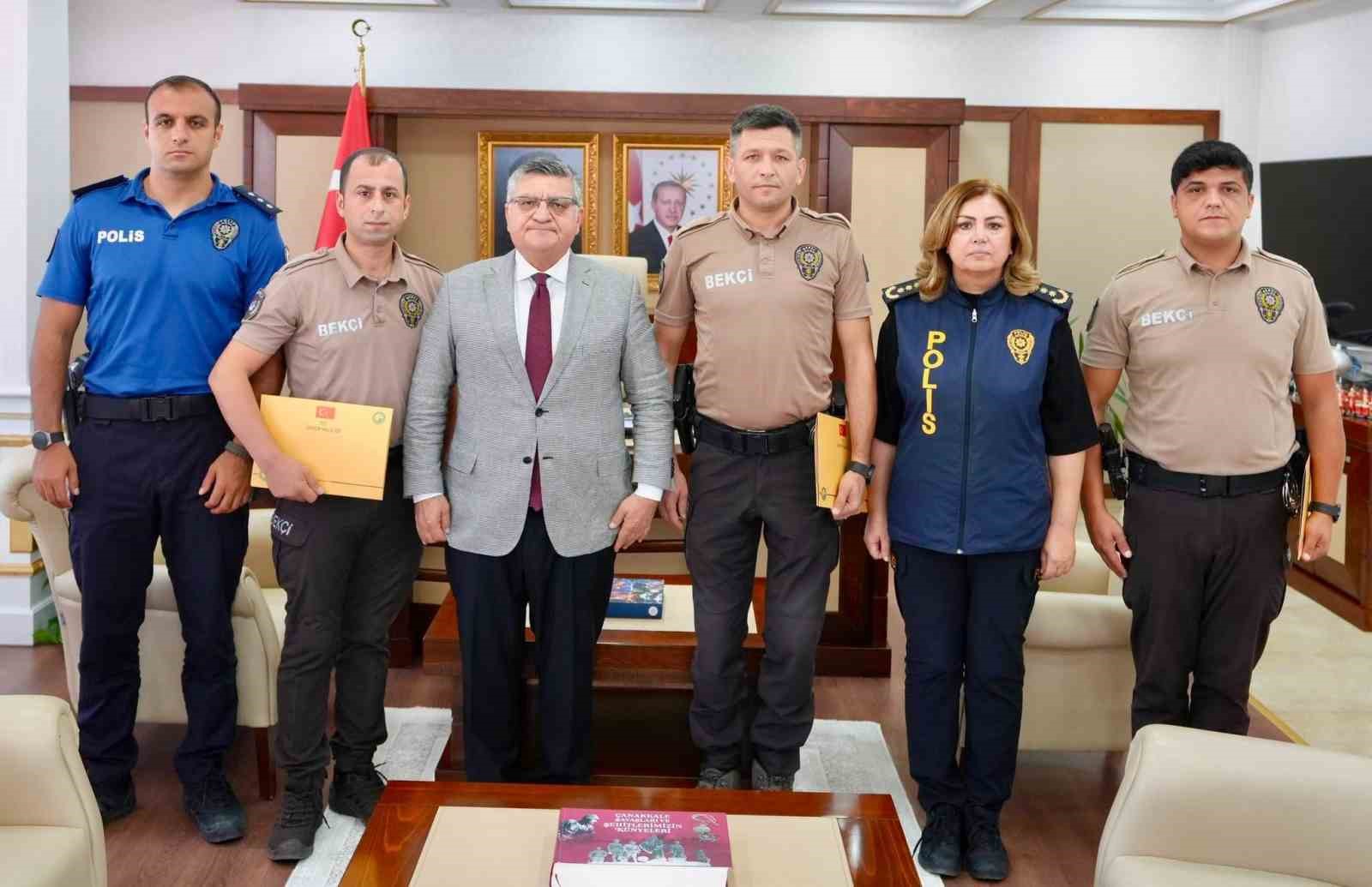 Sinop’ta başarılı bekçilere ödül
