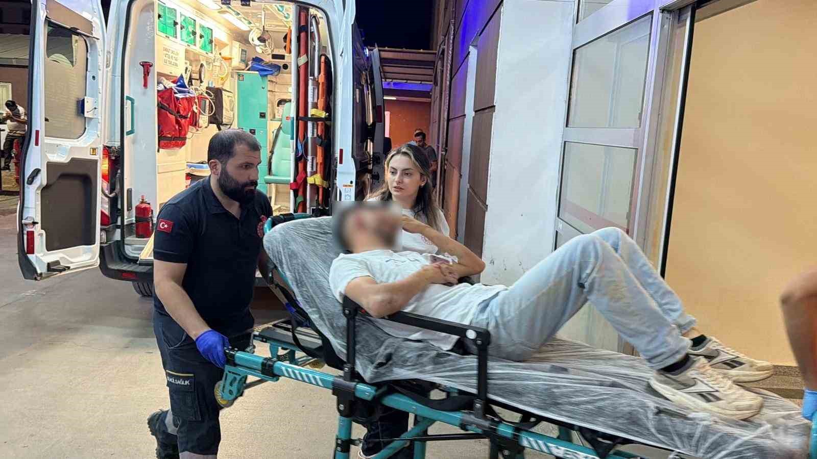 Sokak ortasında darp edildi
