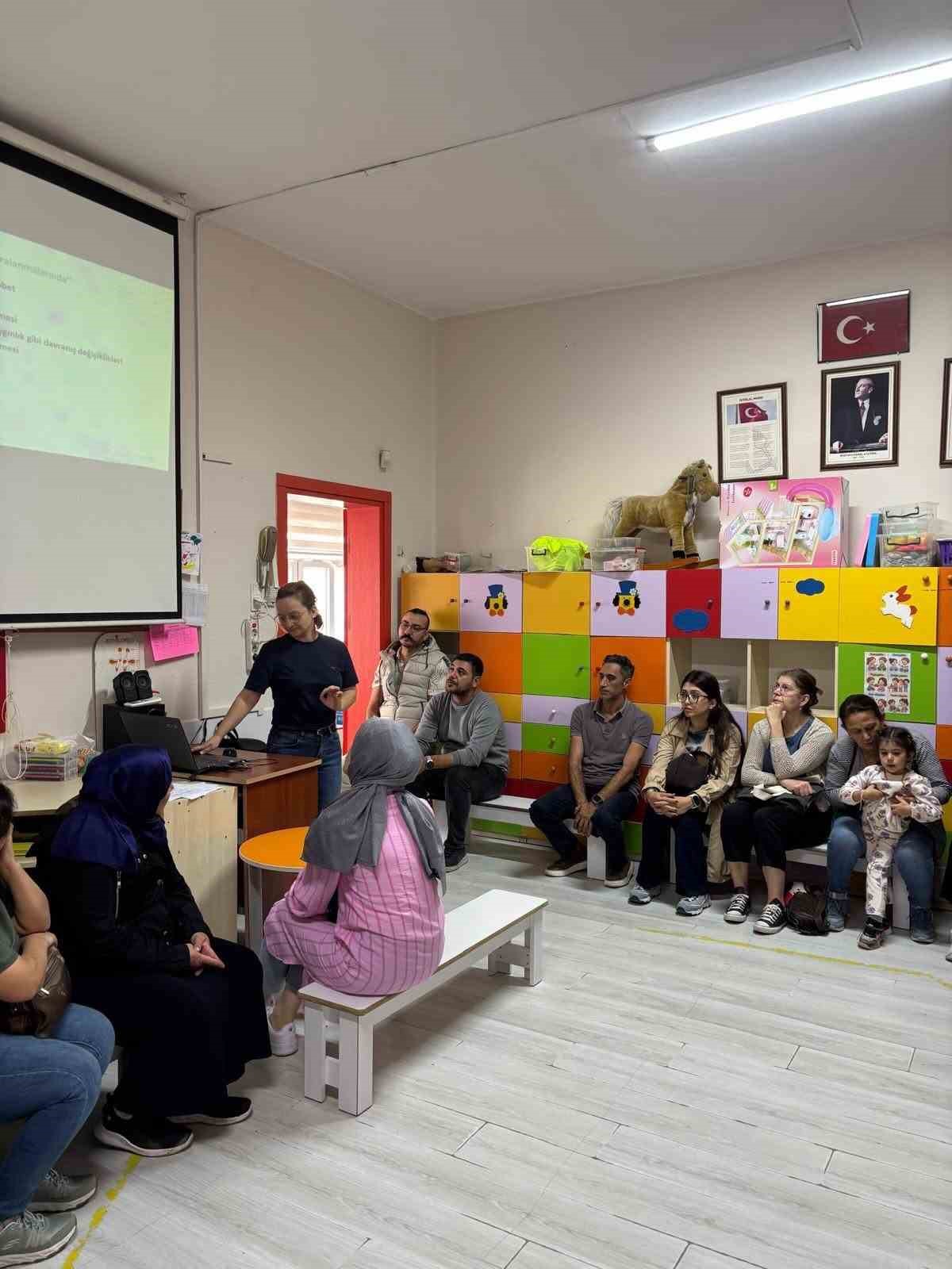 Söke’de çocukların sağlıklı gelişimi için eğitim verildi
