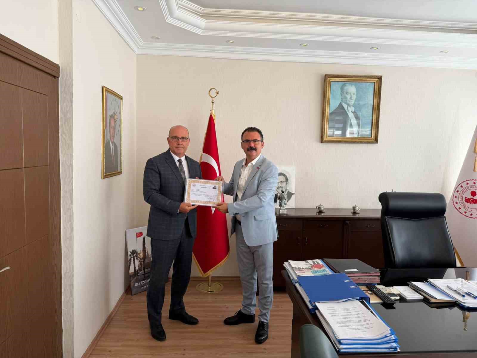 Sultanhisar İlçe Tarım ve Orman Müdürlüğünde görev değişimi
