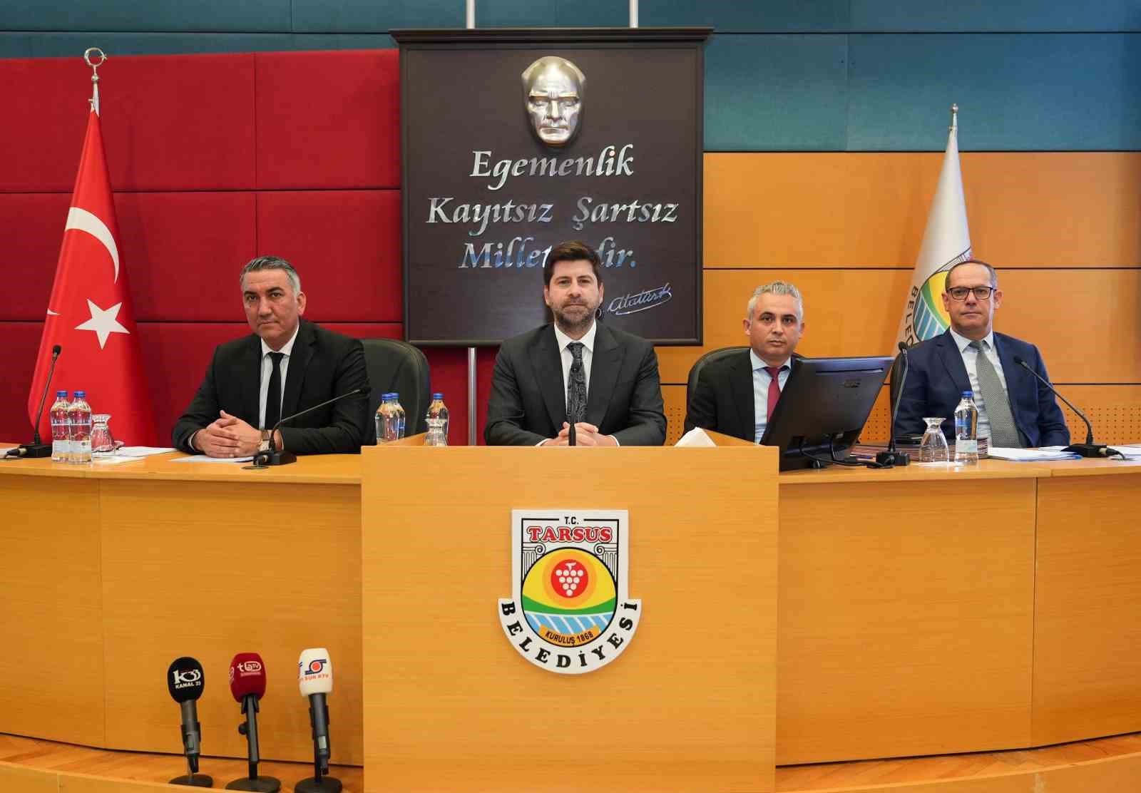 Tarsus Belediye Meclisinde 5 bin Sarıulak zeytin fidanı kararı
