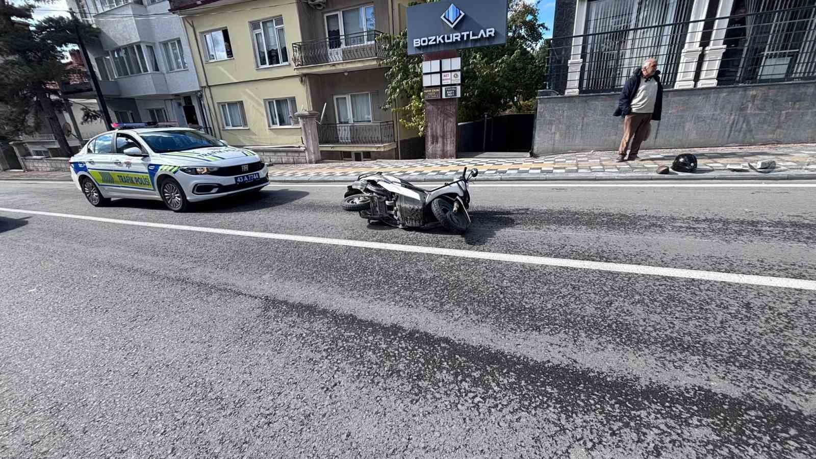 Tavşanlı’da trafik kazası, 2 yaralı
