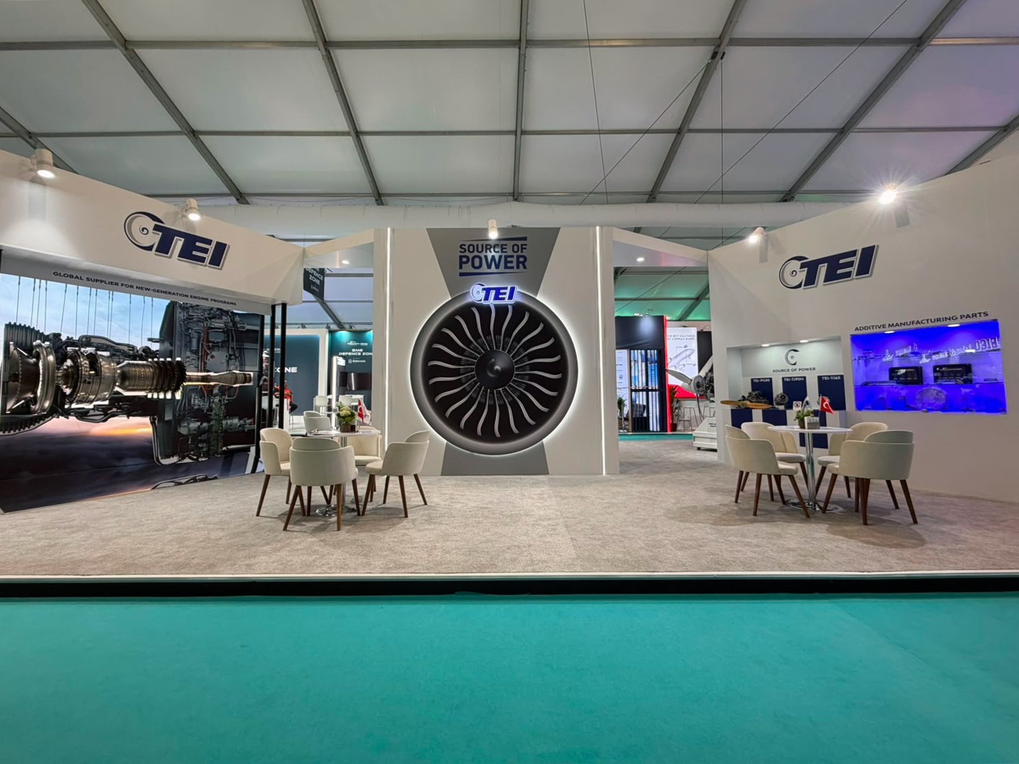 TEI, Türkiye’nin havacılık motorlarıyla Farnborough Havacılık Fuarı’nda
