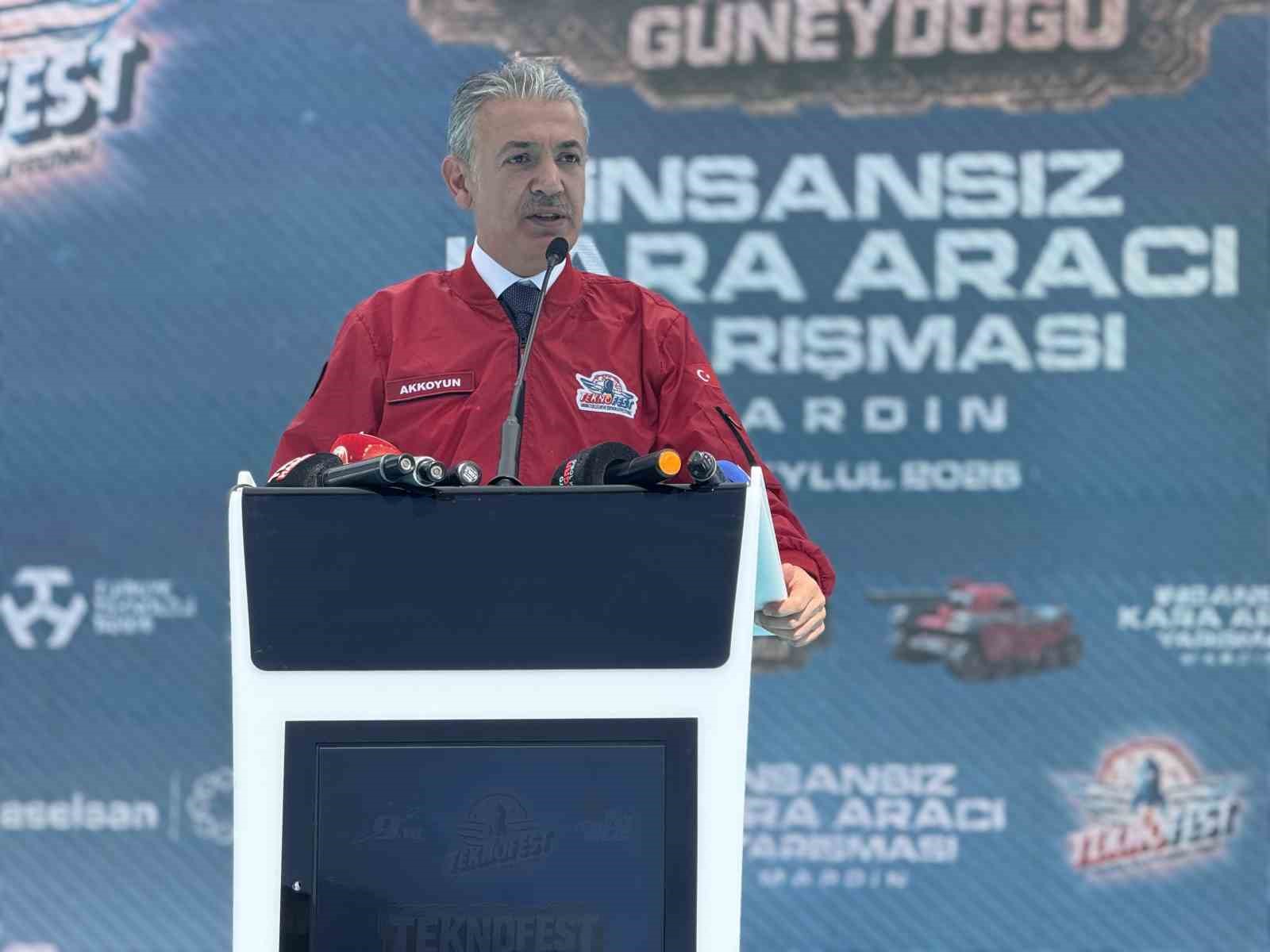 TEKNOFEST İnsansız Kara Aracı Yarışması Mardin’de başladı
