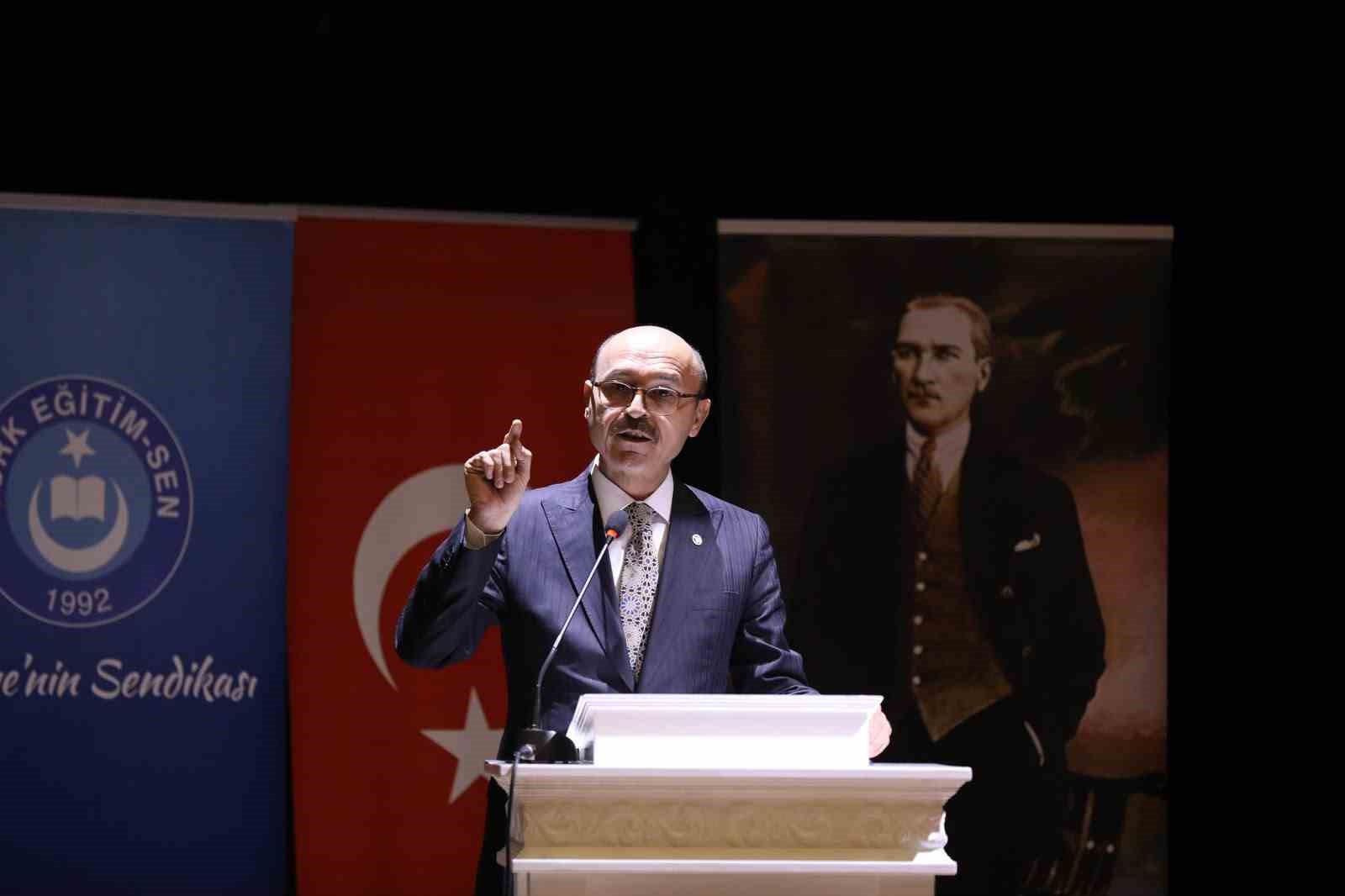 Türk Eğitim-Sen Genel Başkanı Geylan: "Emeklilerimiz çok büyük bir ekonomik zorluğa mahkum bırakılmış durumdadır"
