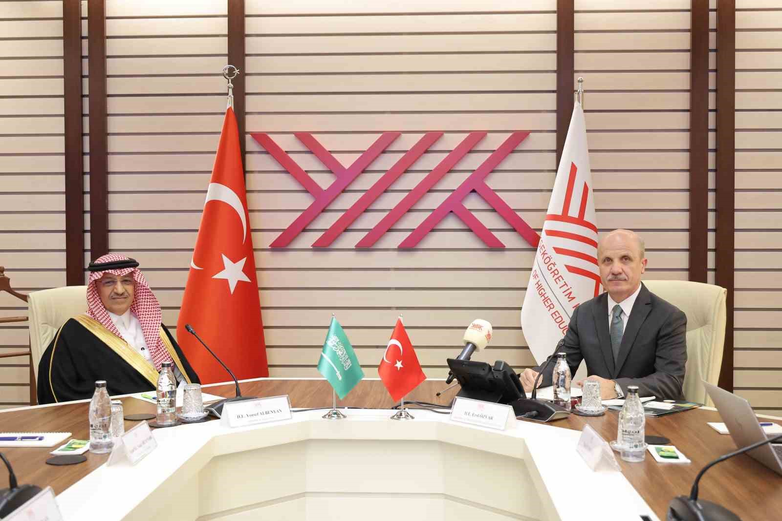 Türkiye ile Suudi Arabistan arasında yükseköğretimde stratejik ortaklık hamlesi
