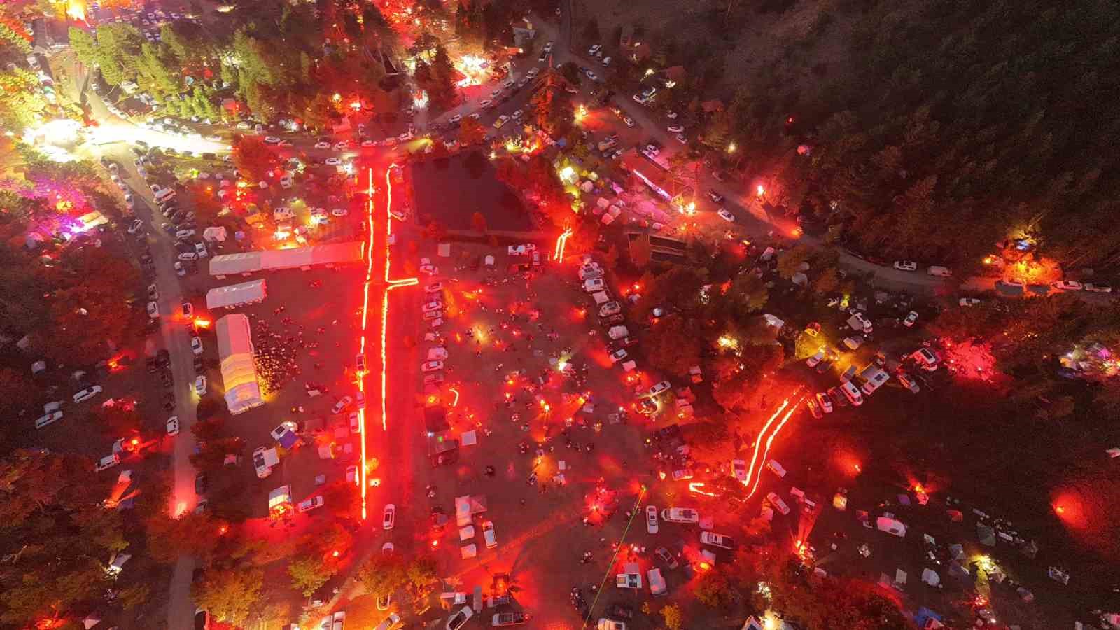 Türkiye’nin en karanlık bölgesi Topuklu Yaylası’nda yıldızlara veda
