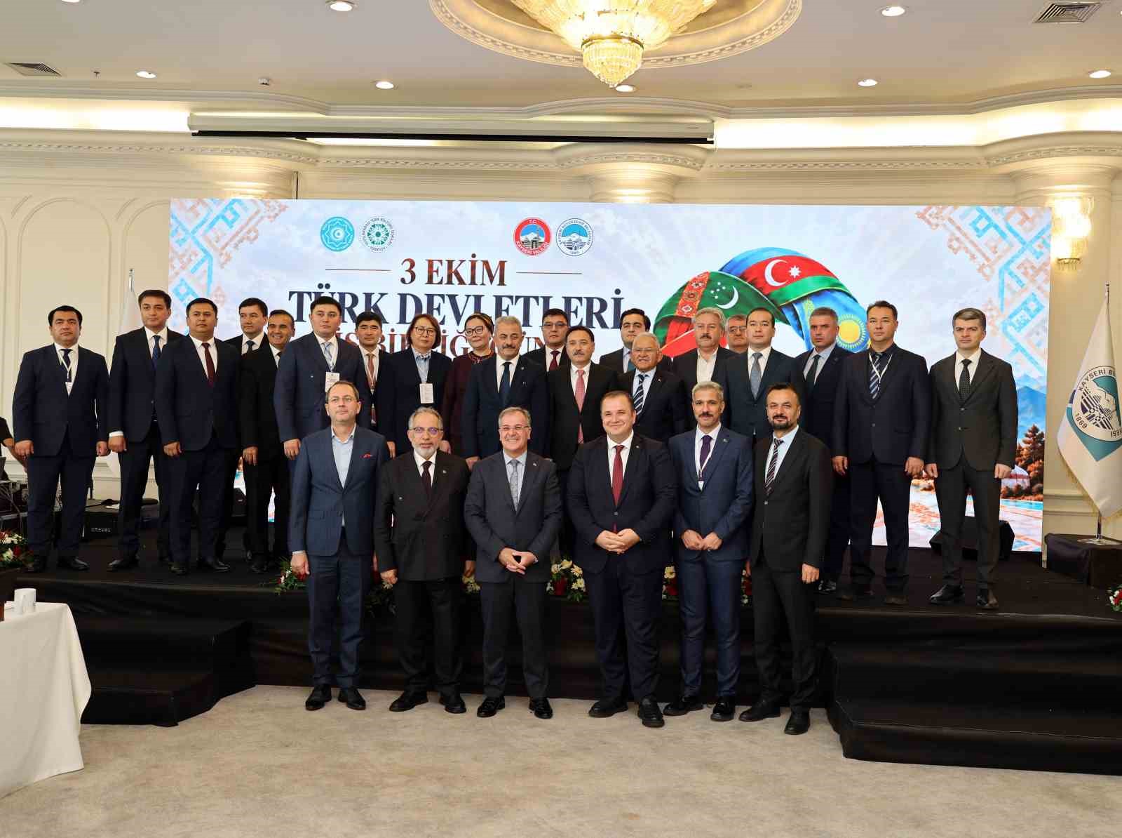 TÜRKSOY Toplantısı’nda Talas vurgusu
