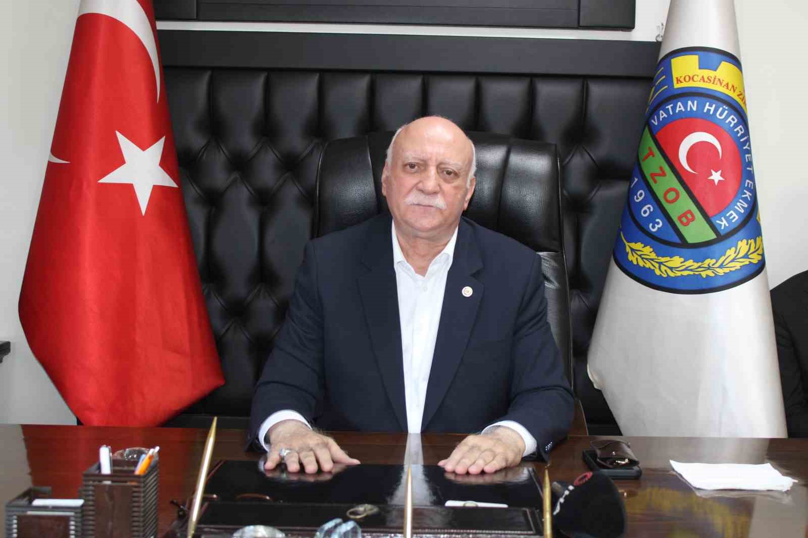 TZOB Genel Başkanı Şemsi Bayraktar: "Tarım artık bir milli güvenlik meselesidir"
