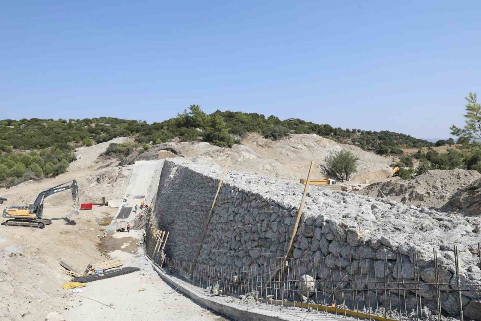 Umcular Göleti projesinde çalışmalar hız kesmiyor
