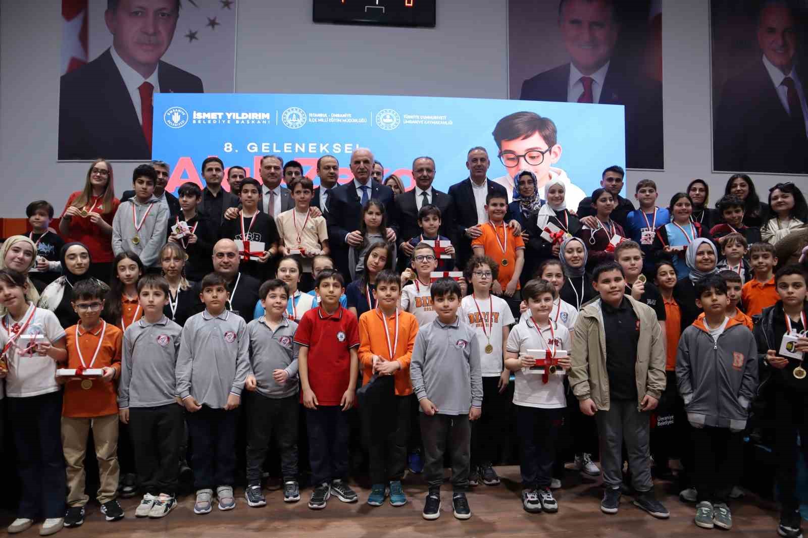 Ümraniye’de Akıl ve Zeka Oyunları Festivali: 257 öğrenci kıyasıya yarıştı
