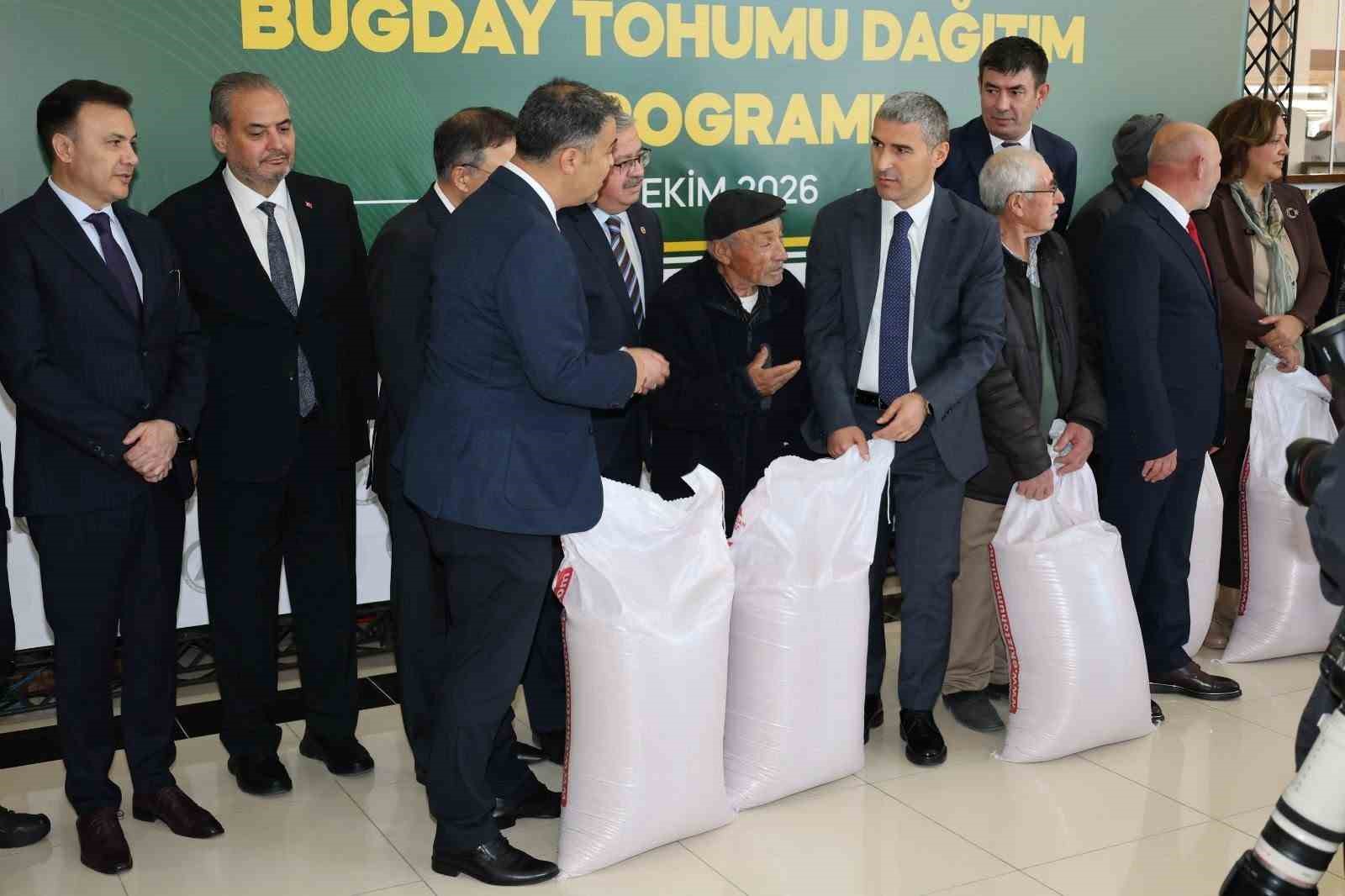 Üreticilere yüzde 50 hibeli buğday tohumu desteği sağlanacak
