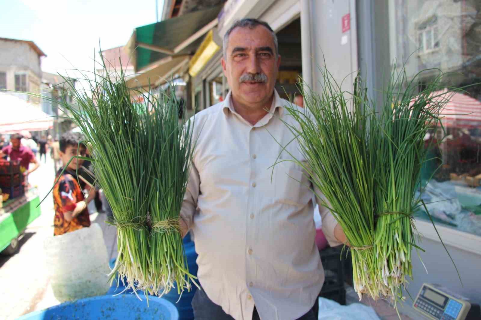 Van’da karların geç erimesi şifalı otların tezgah ömrünü uzattı
