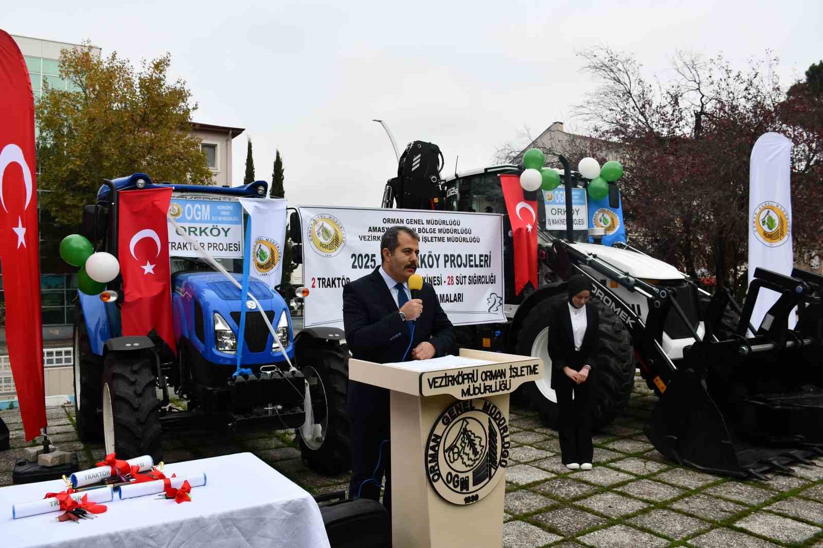 Vezirköprü’de orman köylüsüne destek
