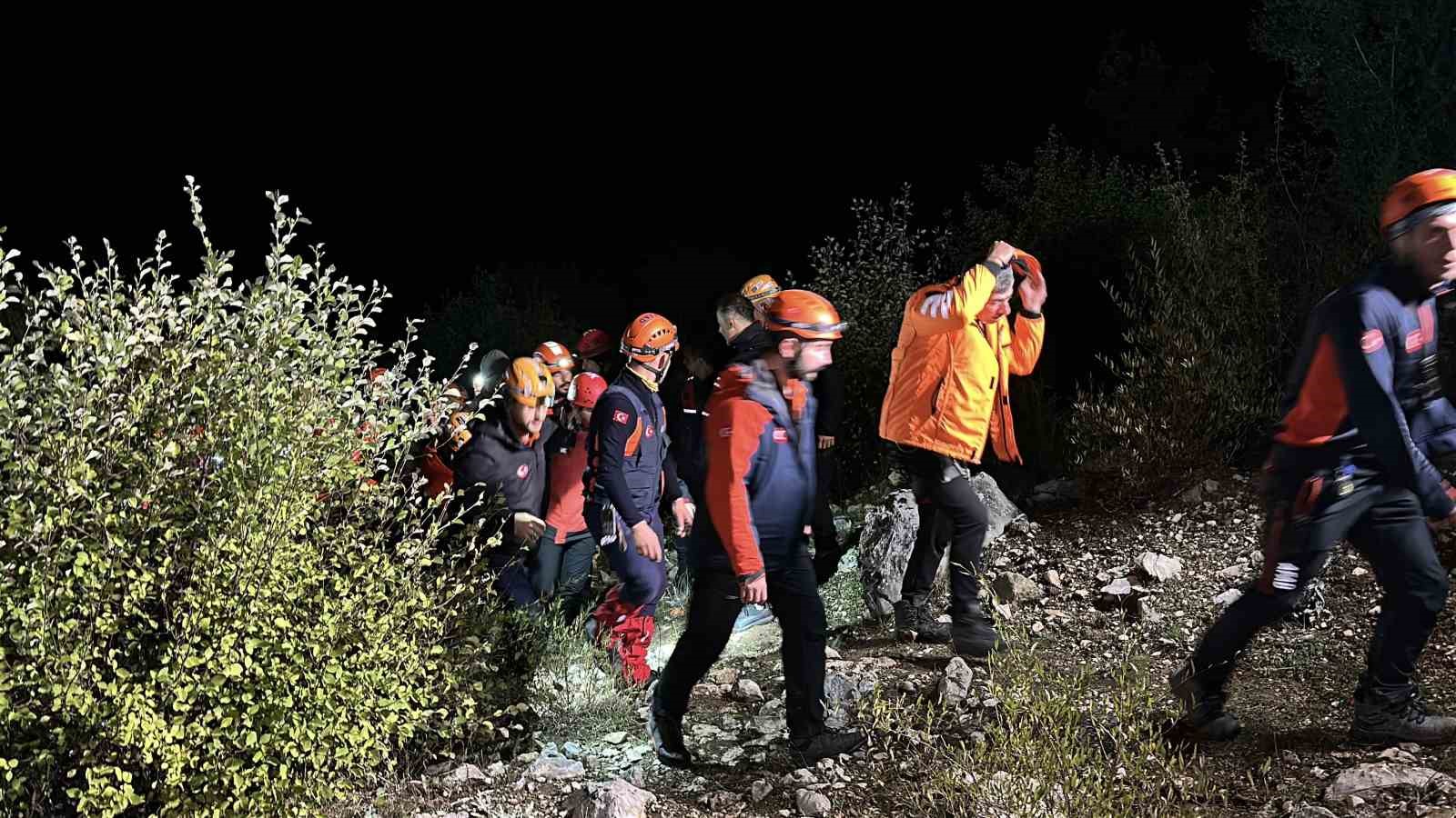 Yazılı Kanyon’da hayatını kaybeden şahsın cansız bedenine ulaşıldı
